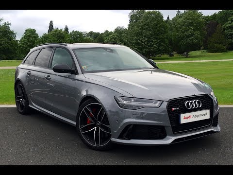 DA15OGU AUDI A6 RS6 AVANT TFSI V8 QUATTRO GREY 2015, Bradford Audi
