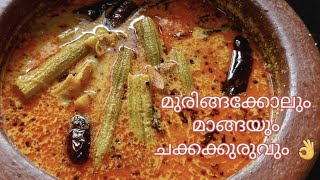 ചോറിനു കൂട്ടാൻ ഒരു അടിപൊളി ഒഴിച്ച് കറി ചക്കക്കുരു മുരിങ്ങക്ക മാങ്ങാ കറി 👌👌