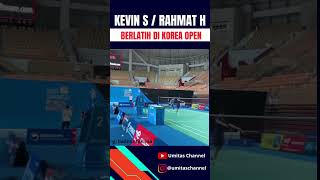 Download lagu DEBUT KEVIN SANJAYA DAN RAHMAT HIDAYAT KOREA OPEN 2023, BERLATIH DI KOREA mp3