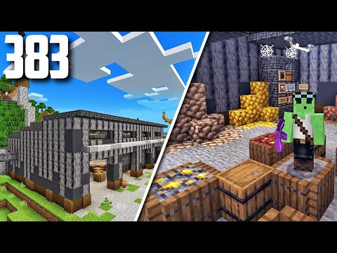 Let's Play Minecraft - Ep.383 : Metal Shack Ore Refinery!