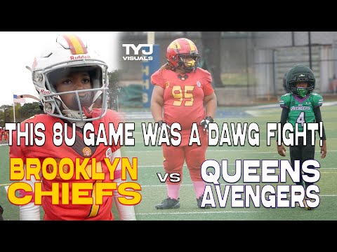 THIS 8U GAME WAS A DAWG FIGHT! 👀🔥| Brooklyn Chiefs Vs Queens Avengers (10/12/25) 