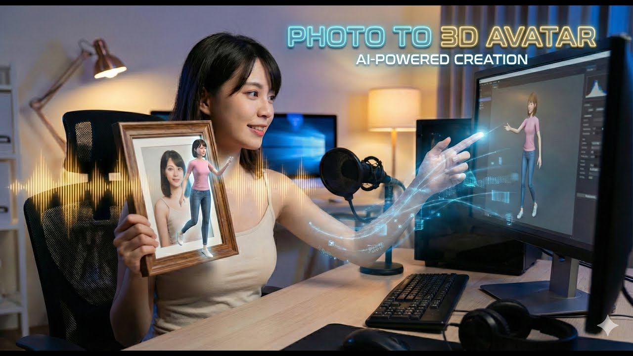 QuickMagic AI 嘴型同步 Talking Avatar 教學