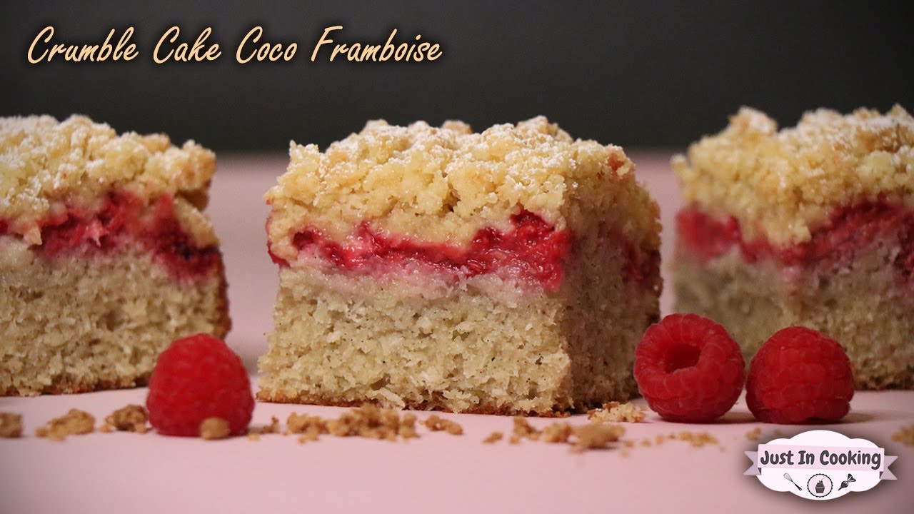 Recette de Crumble Cake Noix de Coco Framboise : Un Délice Fruité et Croustillant Recette de Crumble Cake Noix de Coco Framboise : Un Délice Fruité et Croustillant