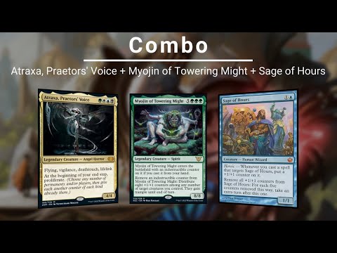 EDH COMBO: Atraxa, Praetors' Voice | Myojin of Towering Might | Sage of Hours