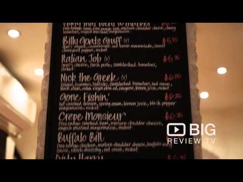 Creme De La Crepe, Creperie e Café em Londres servindo Crepes, Smoothie e Salada