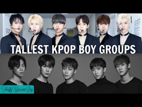 Tallest Kpop Boy Groups || TOP 31 ||