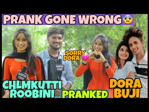 DORA BUJI PRANKED BY CHLM KUTTI ROOBINI 😂| DORA GOT TENSION | PRANK GONE WRONG | VJ SAMER | HASHTAG