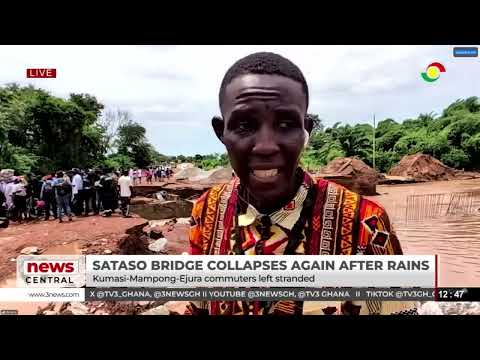 Floods cause damage in Ashanti and Bono Region | News Central (June 11, 2026)
