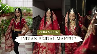 Indian Bridal makeup 💄| vidhi mahto | new vlog |