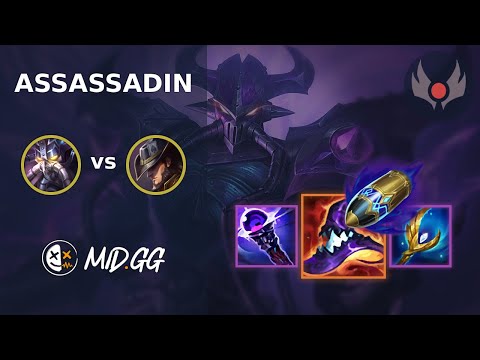 MID.GG: [ Assassadin ] Kassadin MID vs Twisted Fate | NA GRANDMASTER | LOL Season 2025