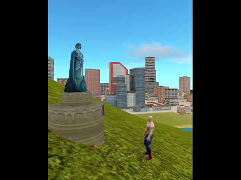 Rope Hero Vice Town Statue Secret powers🗿✨ | Rope Hero Vice Town #shorts