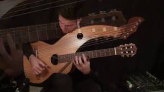 Silent Night (Minor Key) - Harp Guitar Cover - Jamie Dupuis