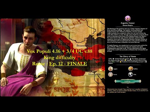 Civ 5 Vox Populi - Series 1 - King Rome - Ep.12 - Finale