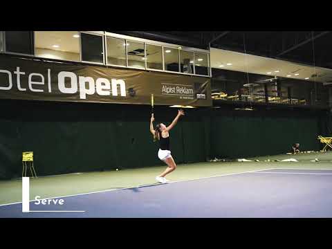 Alice Adin Sweden College Tennis Recruiting Video Fall 2021