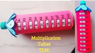 Multiplication Table Maths Working Model / Easy Table TLM / Multiplication Table TLM / Math's TLM/