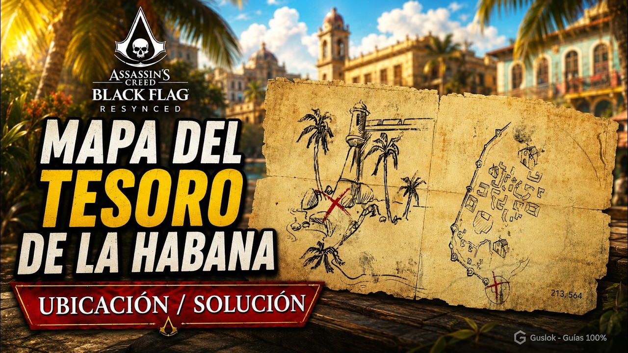 Mapa Del Tesoro De La Habana – Solución | Assassin’s Creed Black Flag Resynced