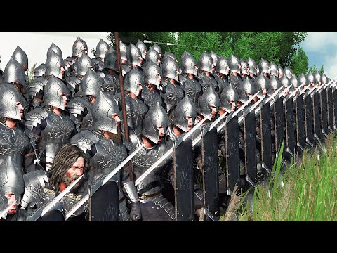 HEROIC SALVATION OF MIDDLE-EARTH! 6,000 Men of Gondor VS 12,000 Elite of Sauron | Cinematic Battle