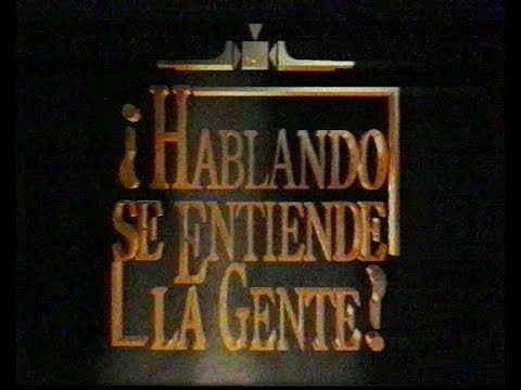 Sintonía '¿Hablando se entiende la gente?' (evolución)