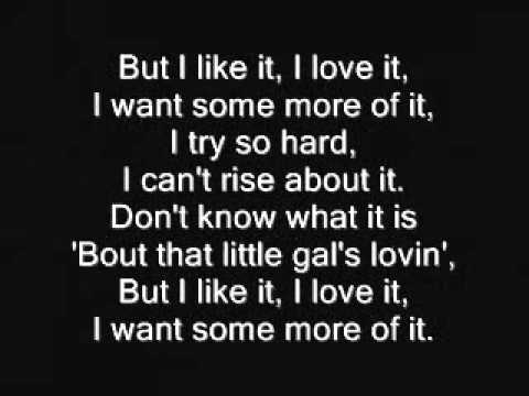 I like it, I love it -- Tim McGraw -- LYRICS