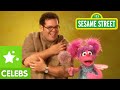 Sesame Street Abby Cadabby Teaches Josh Gad About Texture