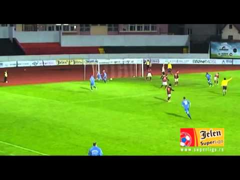 JSL 2013/14: 17.04.2014 24.Kolo: Sloboda Point - Vojvodina 1:2 (1:1)