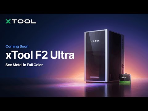 [Official Teaser] xTool F2 Ultra:  See Metal in Full Color with MOPA Laser