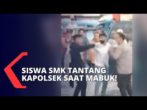 Viral Siswa SMK Mabuk Tantang Duel Kapolsek, Ternyata Juga Sempat Aniaya Warga!