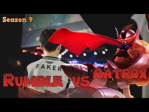 Faker - Rumble vs Aatrox Mid - LoL Season 9 KR Ranked | League of Legends Replays