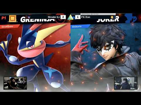 Ascension IX Top 64 Grand Finals - Stroder (Greninja) vs FS|Eon (Joker/Fox)