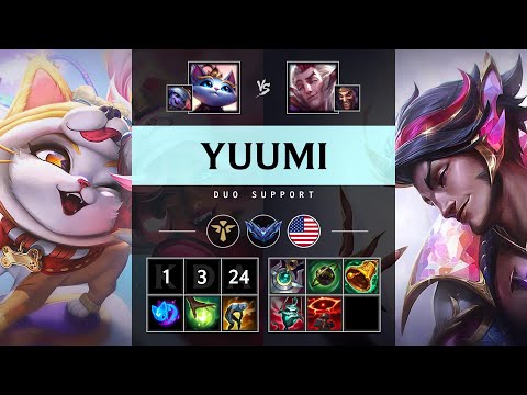Yuumi Support vs Rakan - NA Diamond Patch 25.13