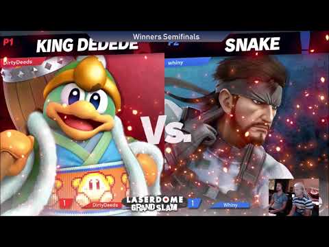 Laserdome GRAND SLAM - Whiny (Snake & Ken) - DirtyDeeds (King Dedede) - Winners Semifinals