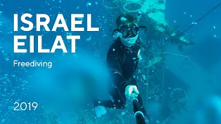 Israel 2019 — Freediving in Eilat, Red Sea — GoPro Hero 4 Black 4K 30fps