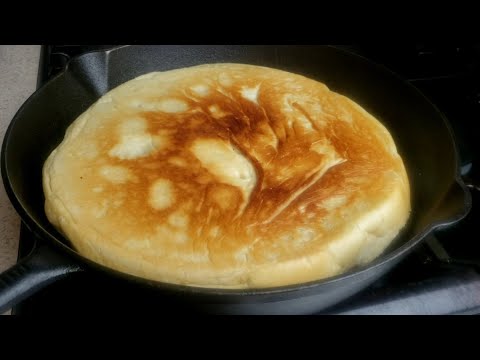 SKILLET STOVETOP BREAD | NO EGGS | NO OVEN