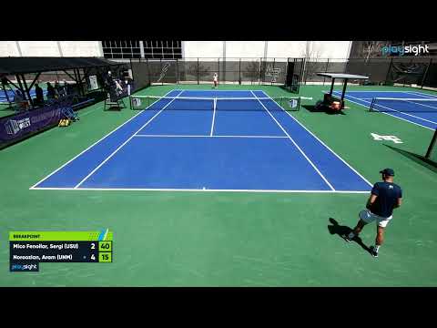 Aram Noroozian v Sergi Mico Fenollar - USU v UNM (match incomplete)
