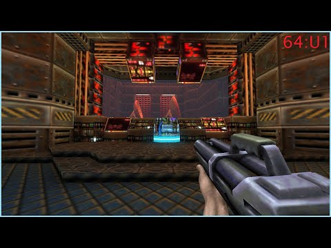 QUAKE II: 64 (REMASTERED) | (100%) Nightmare Walkthrough | UNIT 1: Stroggos
