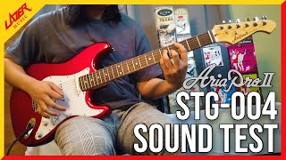 Video thumbnail for ARIA PRO II STG-004 Sound Test || Modern Classic! 🧐 by Lazer Music