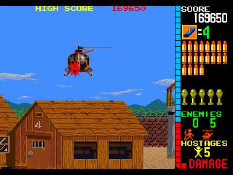 Operation Wolf arcade 60fps