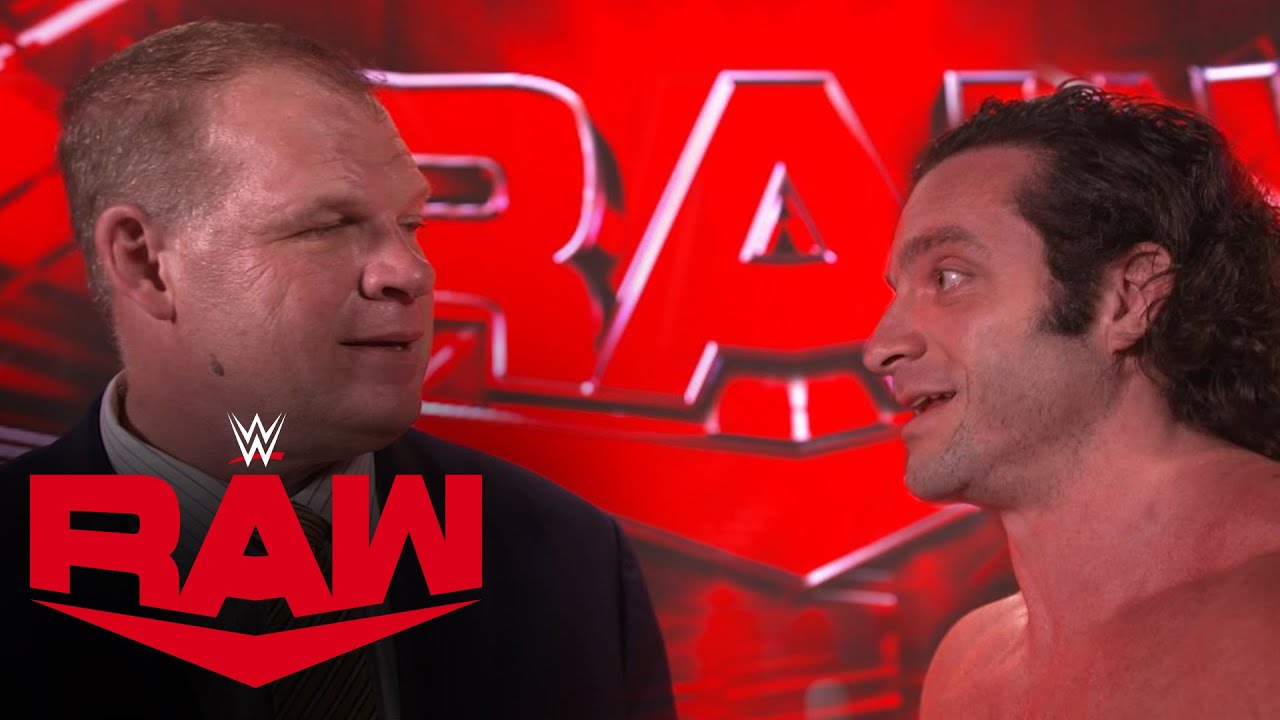 Ezekiel은 WWE RAW 전에 Kane과 함께 재미있는 놀이기구를 타고 있습니다(비디오).