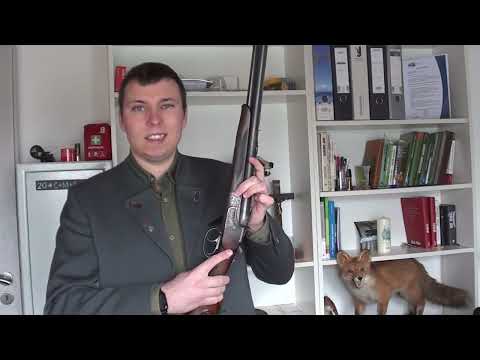 #Waffenhandhabung Sicherheit herstellen Drilling aus der Gewehrständer Situation #Jägerprüfung
