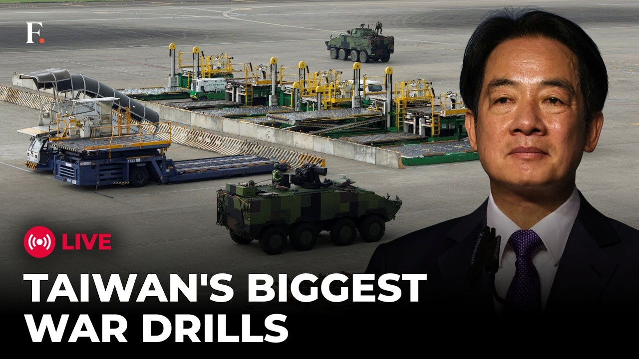 Taiwan Military Drills LIVE: Han Kuang War Drills Signal Deeper US Alignment amid China Tensions