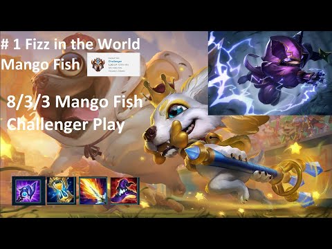 Mango Fish Fizz Mid vs Kennen - CN Challenger Patch 11.11 [English Subtitle]