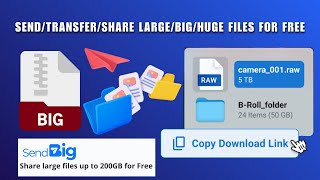 How to Transfer Large Media Files Online for Free 2026 | How to Send Large File Sizes for Free