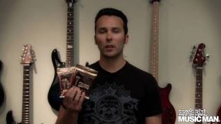 Video thumbnail for Ernie Ball Music Man & The Coated Titanium RPS Slinky Phosphor Bronze Acoustic Guitar Strings by Ernie Ball