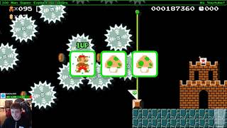 Super Mario Maker - 100 Man Super Expert (no skips) #1