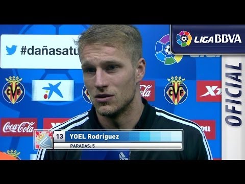 Entrevista a Yoel tras el Villarreal CF (0-2) Celta de Vigo - HD