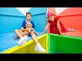 Five Kids Four Colors Playhouse Challenge More Children S Videos