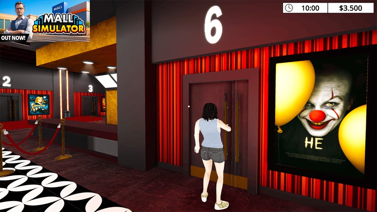 SUDAH SAATNYA KITA BUKA BIOSKOP DI MALL IMPIAN KITA! Mall Simulator GAMEPLAY #3