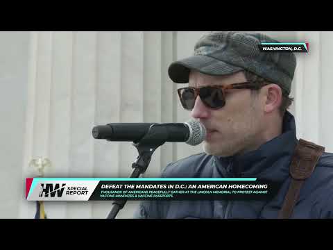 “Silent War” by Five Times August Live at the Lincoln Memorial #DefeatTheMandatesDC