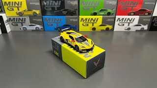 Unbox: Mini GT - Chevrolet Corvette C8.R #63 - 1/64 #minigt #diecast #car