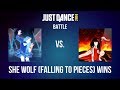 Just Dance 2014 | She Wolf (Falling to Pieces) VS. Where Have You Been - Battle Mode